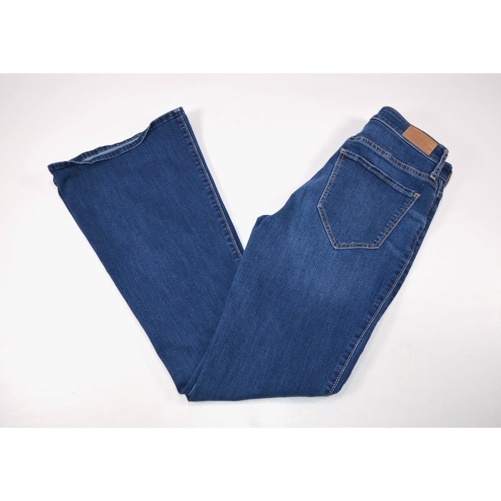 Hollister Blue Jeans Womens 28 x 32 High Rise‎ Vintage Flare Stretch Denim